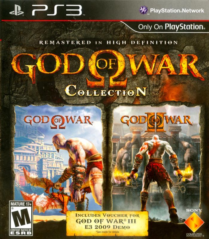 God Of War Collection box art for Playstation 3